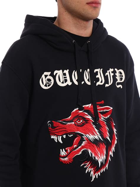 gucci wolf hoodie purple|gucci hoodie sale.